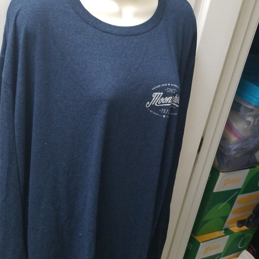 NWT, Moonshine long sleeved tee, Brad Paisley XXL
